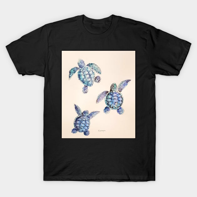 Turtles T-Shirt by sampabhakta